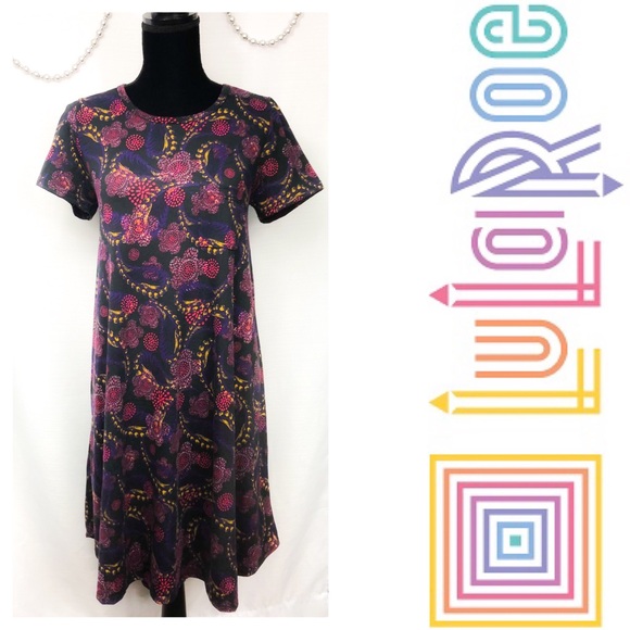 LuLaRoe Dresses & Skirts - Lularoe Floral Carly Swing Dress
